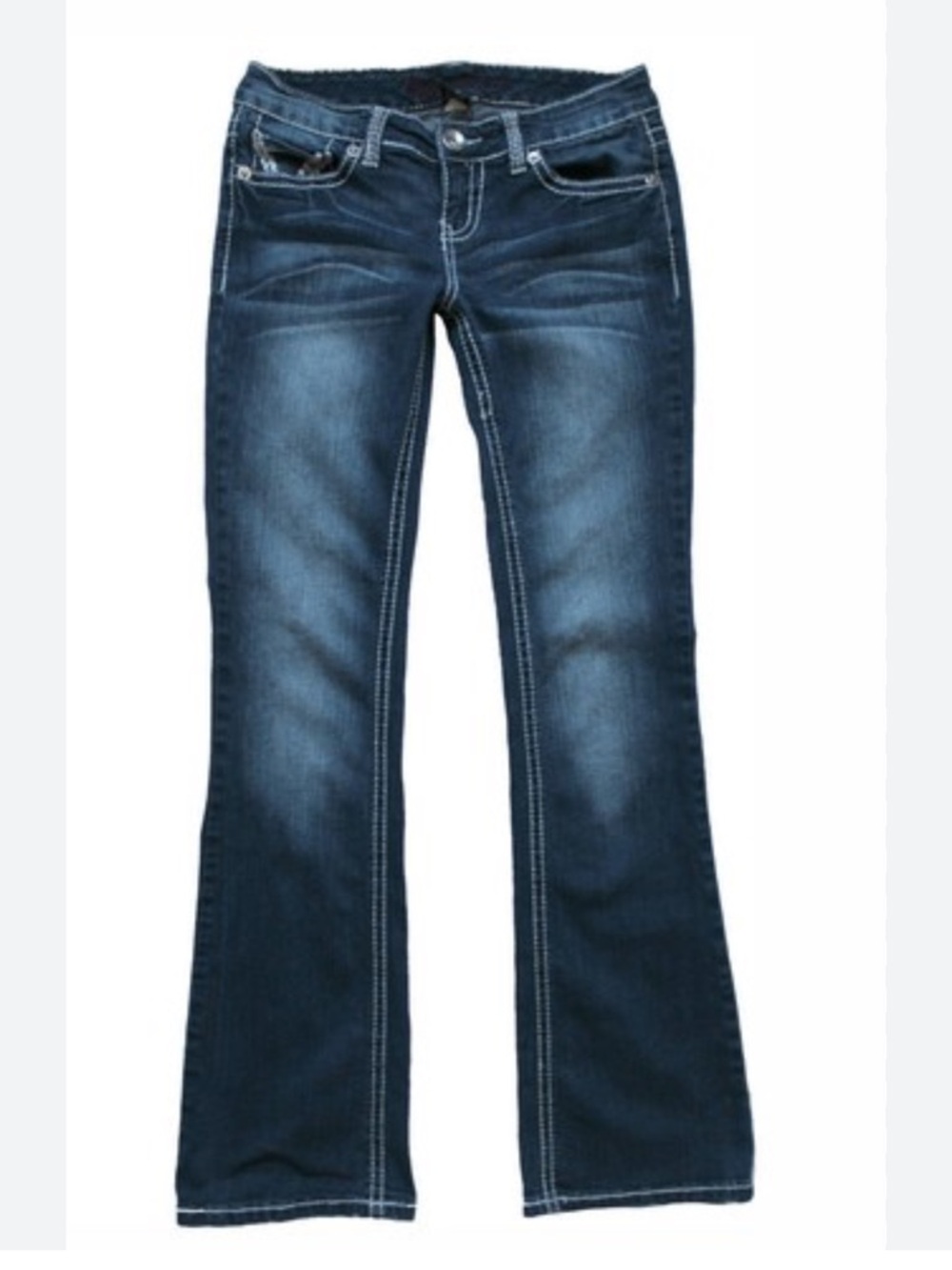 People's Liberation Dark Blue Bootcut Jeans